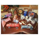 Derby Cars, Clocks, Collectibles