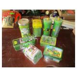 John Deere Collectible Tins, Straws