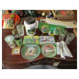 John Deere Glasses, Plates, Flatware