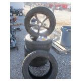4) Advanti Racing Rims With 235/55R18 100T