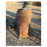 Vintage US Army Steel Space Heater