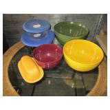 Home Trends Bowl Set and Pyrex Mixing Bowls