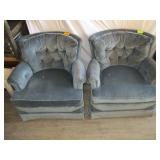 2) Blue Chairs
