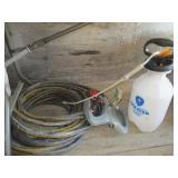Garden Hose, Sprayer, Nozzle and Sprinkler