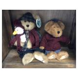 Boyds Bears "Leo Bruinski" and "Jack & Frost"