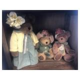 Boyds Bears "Aleena", "Mrs. Trumbull" & " Olivia