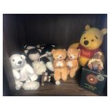 Winnie The Pooh, 3 Cats, 2) Praying Bears, Boyds