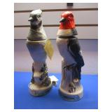 Jim Beam 1969 and Regal China Bird Decanters