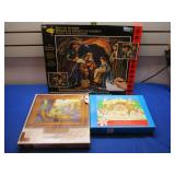 Paint By Number Large Nativity Set Unused