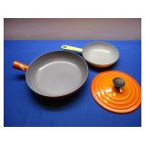 Cast Iron EnamelBelgium Skillets 6 & 9 Inch