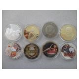 8) Collector Coins (Marilyn Monroe, Lucky