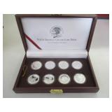 North American Upland Game Birds Silver Proof