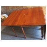 Vintage Cherry Gate Leg Table with 2) Leaves