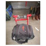 Trakstand Bicycle Stand and Bicycle Helmet