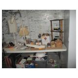 Contents on and Under Table