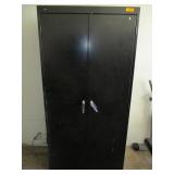 HON 6ft Tall Metal Cabinet with Shelves