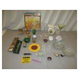 Rainbow Brite Double-Take, Glass Candle Holders