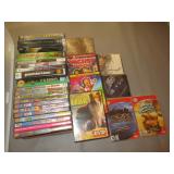 DVDs, CDs, PC Games, XBOX 360 Games,