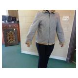 Suede/ Fur Cabelas Large Ladies Coat