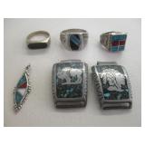 Pendants, Rings