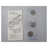 Susan B. Anthony 1979 Dollar Coin Mint Set