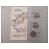 Susan B. Anthony 1979 Dollar Coin Mint Set