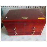 Thompson Cigar Humidor With Contents