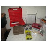 2) Metal Storage Boxes, Hilt Tool Case, Little