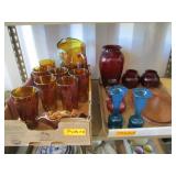 Carnival Glass and Colored Glass