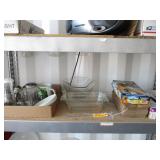 A & W Mugs, Casserole Dishes, Sugar Jars,