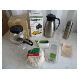 Cuisinart Citrus Juicer, Coffee Filters, Coffee