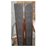 2) PolkAudio Floor Speakers