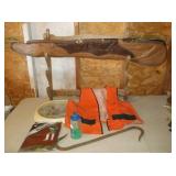 Gun Bag, Poncho, Vest, Thermometer, Crowbar,