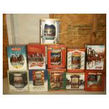 Budweiser Holiday Steins