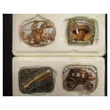 4) John Wayne Belt Buckles