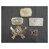 5) Belt Buckles (Proud To Be An American,