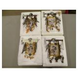 4) "Spirit Of The Wolf" Collectables by Bradford