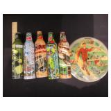 5) Aluminunm Mt Dew Bottles, Collector Disk