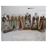 (6) 18" Glass Angels