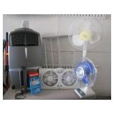 Honeywell Evaporative Air Cooler, Lasko Fan