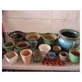 Variety of Garden Pots