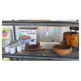 Wooden Ringer, Crockpot, Coffee Cups