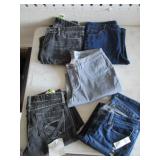 New Pants With Price Tags, Assorted Sizes