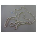 66" Pearl Necklace