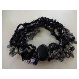 18" Pearl and Stone Necklace