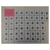 Nickels: Buffalo, Old Jefferson, V,