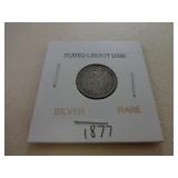 1877 Seated Liberty Dime