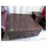 Basset Wood Side Table And Large Coffee Table