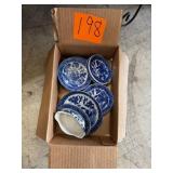 Made In Japan Blue Willow Child's Tea Set Pieces