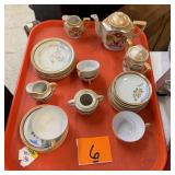 Child's Partial Tea Set Japan Luster